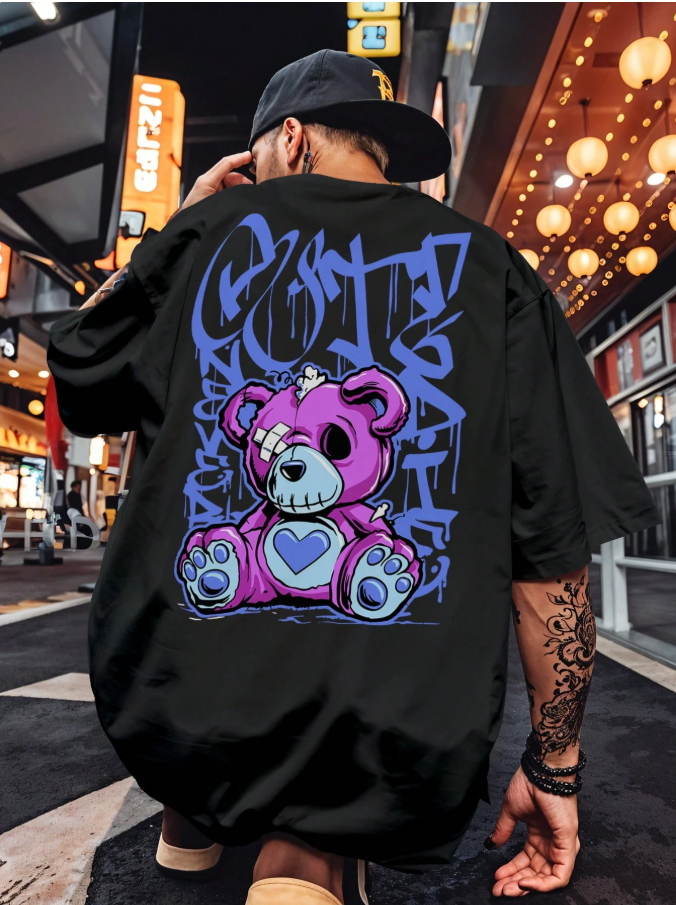 Camiseta Oversized Streetwear