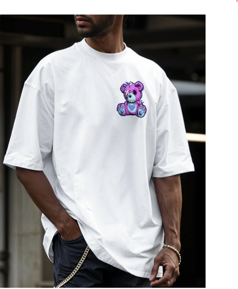 Camiseta Oversized Streetwear