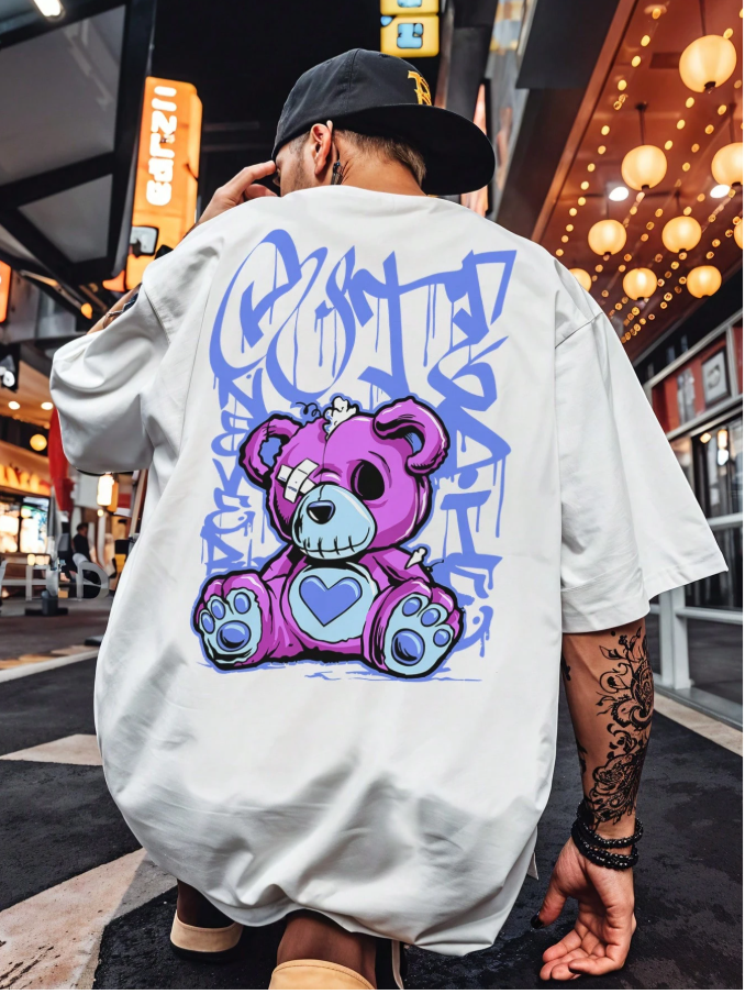 Camiseta Oversized Streetwear