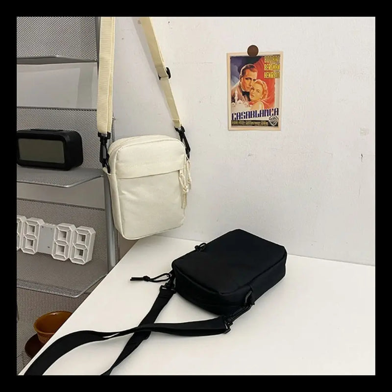 Bolsa Crossbody Unissex – Minimalista e Estilosa | Alta Qualidade Oxford