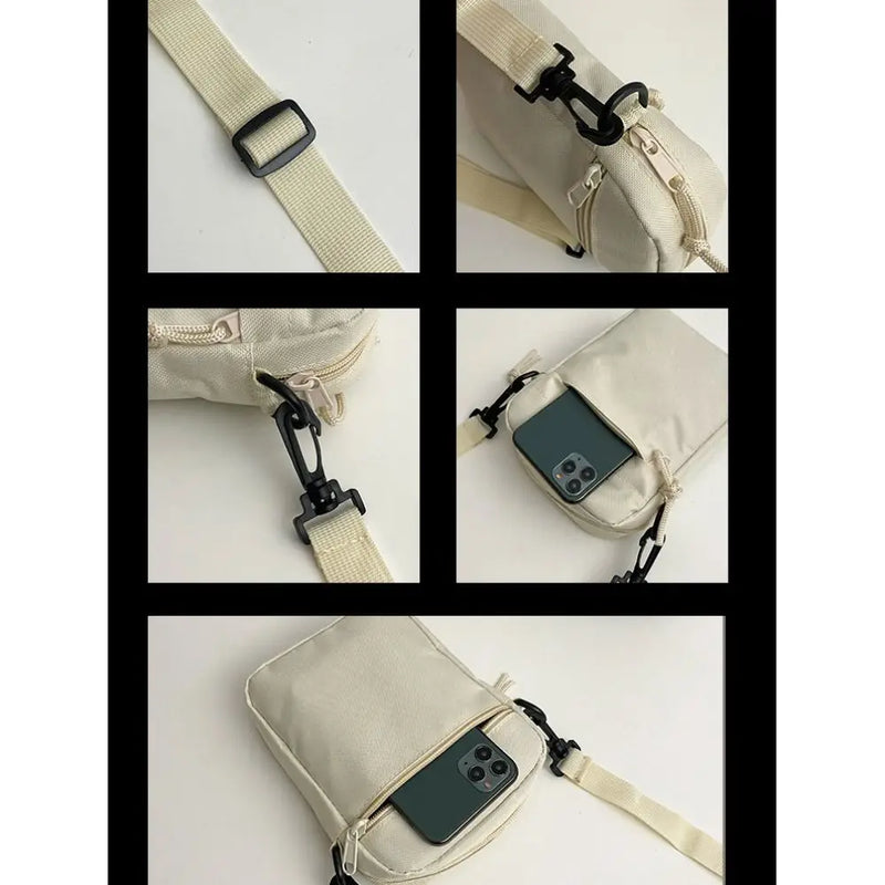 Bolsa Crossbody Unissex – Minimalista e Estilosa | Alta Qualidade Oxford