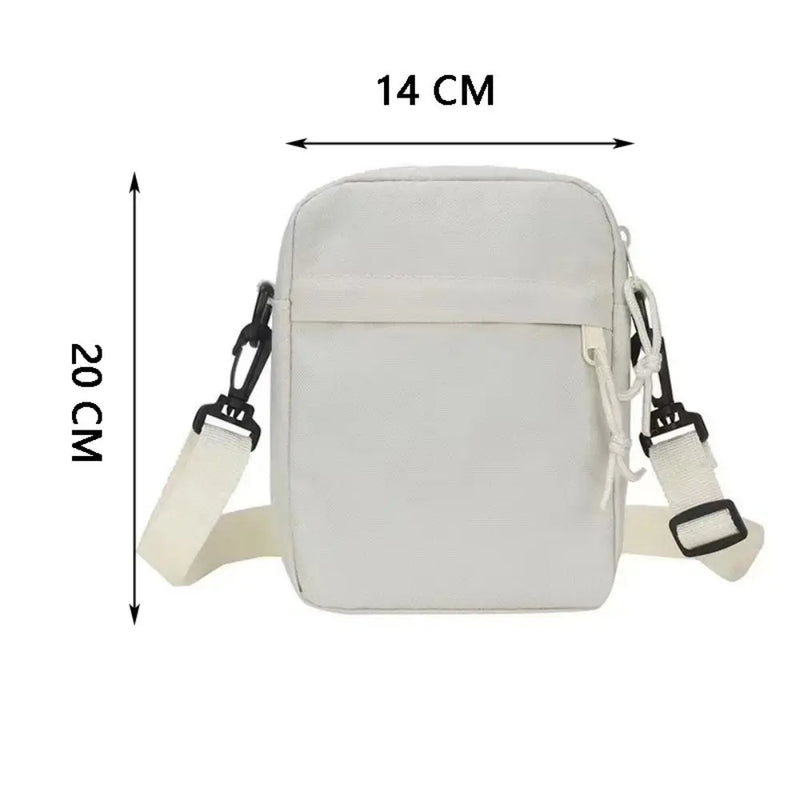 Bolsa Crossbody Unissex – Minimalista e Estilosa | Alta Qualidade Oxford