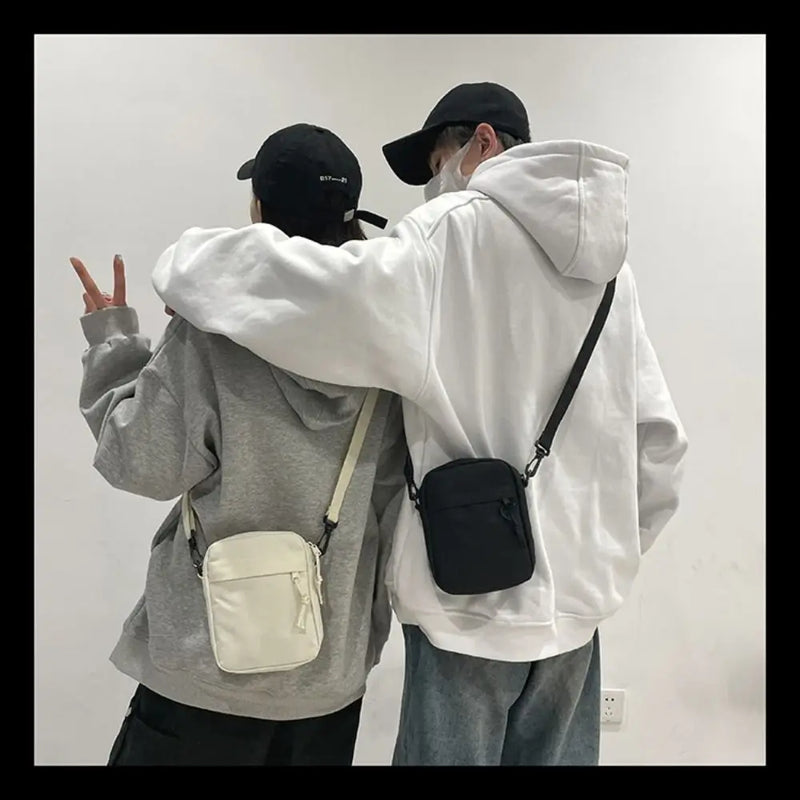 Bolsa Crossbody Unissex – Minimalista e Estilosa | Alta Qualidade Oxford