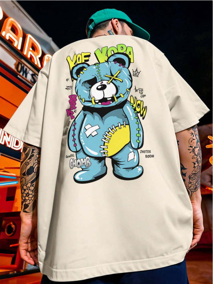 Camisa Camiseta Oversized Streetwear
