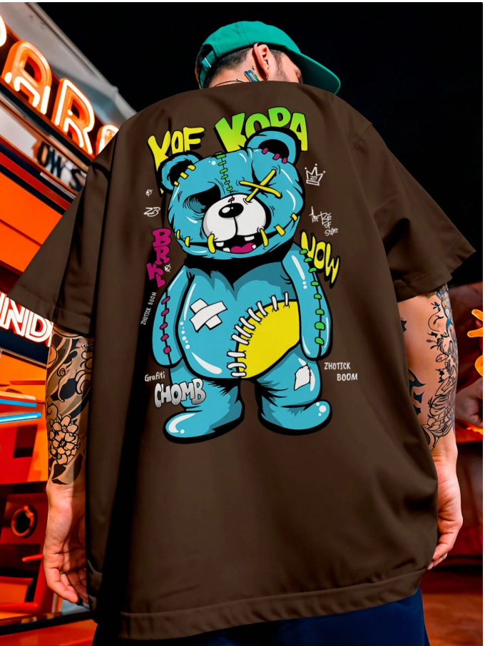 Camisa Camiseta Oversized Streetwear