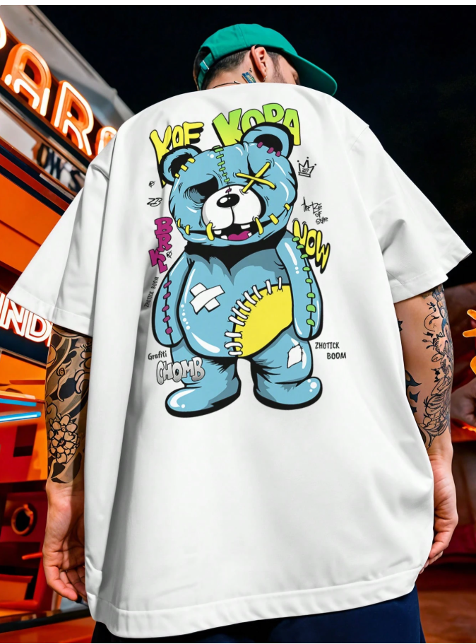 Camisa Camiseta Oversized Streetwear